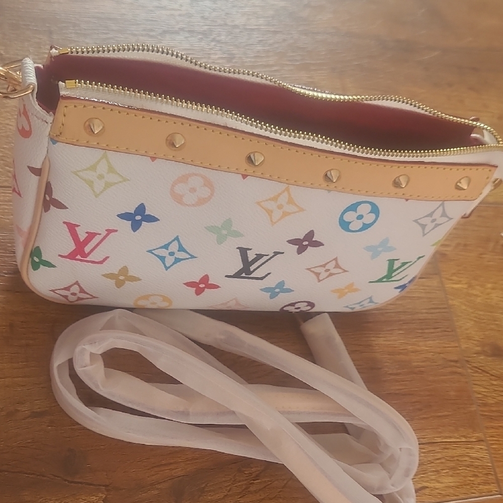 Source Unknown White Multicolor Mini Bag - image 4